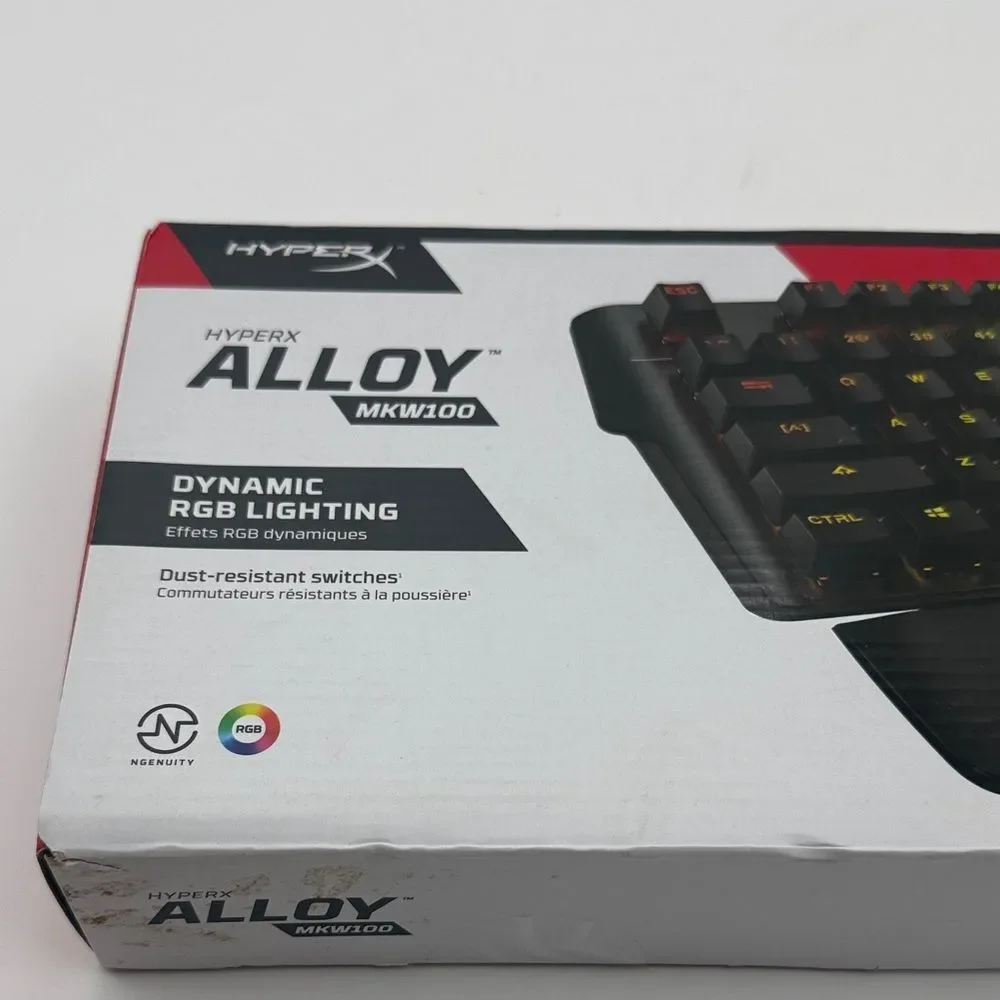 HyperX Alloy MKW100 RGB Gaming Keyboard - Picture 2 of 6